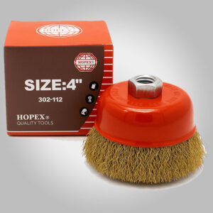 Cepillo Metálico de Copa HOPEX 4” Ref. 302-112
