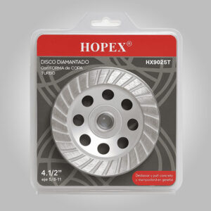Disco Diamantado HOPEX HX9025T 4.5” Copa Turbo