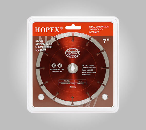 Disco Diamantado Segmentado 7" HX8947