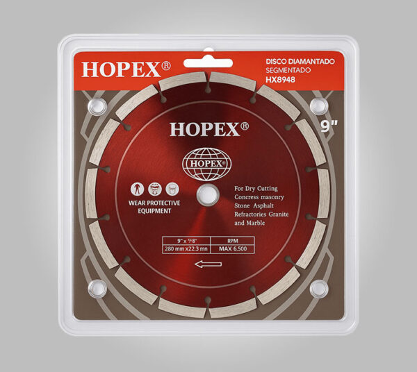 Disco Diamantado Segmentado 9" HX8948