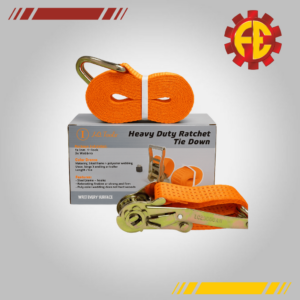 Eslinga con Ratcher 3T x 8m con Ganchos Doble J