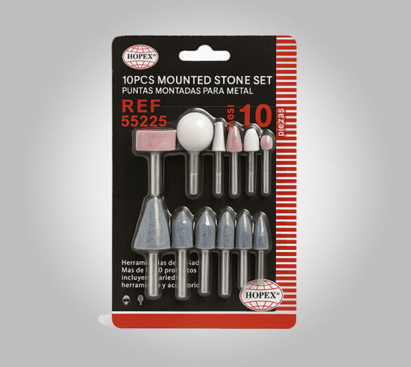 Juego de Puntas Montadas para Metal x10 pzs