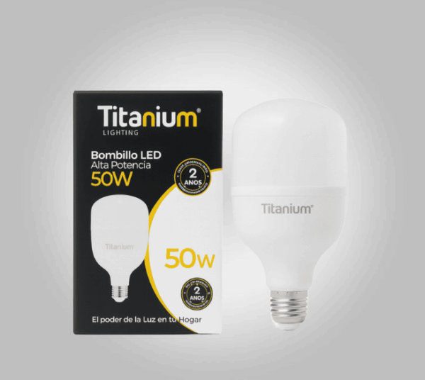 Bombillo LED 50 W Alta Potencia E27