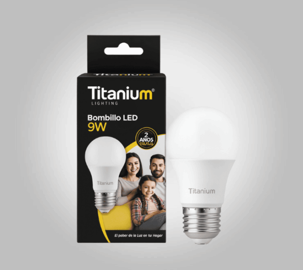 Bombillo LED 9W / A60