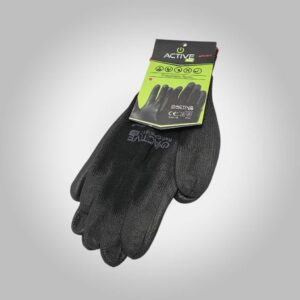 Guantes de nylon recubiertos de poliuretano