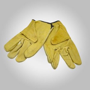 Guantes de carnaza
